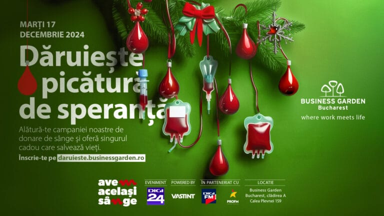 Vastint România organizează a treia ediție a campaniei de donare de sânge Vastint România organizează a treia ediție a campaniei de donare de sânge