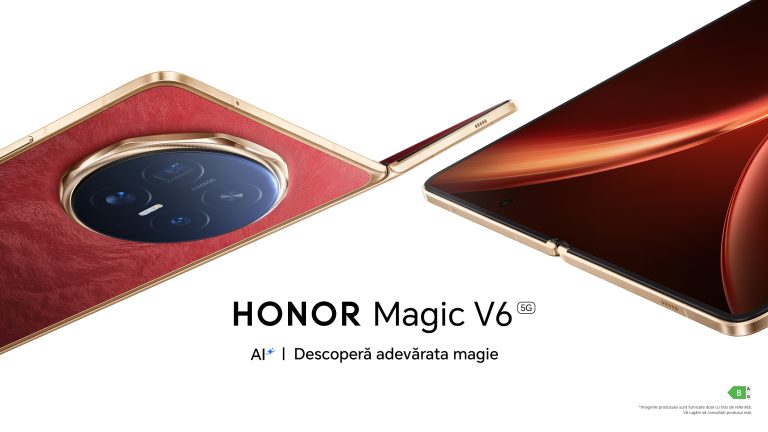 HONOR lansează în România noul smartphone pliabil HONOR Magic V6 HONOR lansează în România noul smartphone pliabil HONOR Magic V6